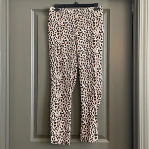Banana Republic Hayden pant print size 2
